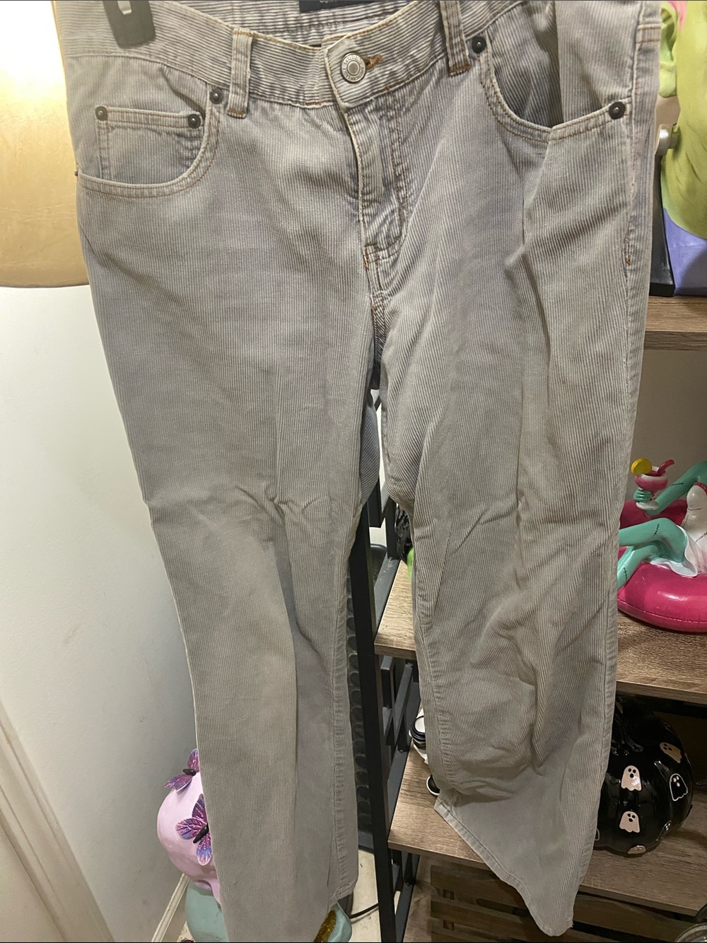 WoMen's Light Gray Casual Jeans
